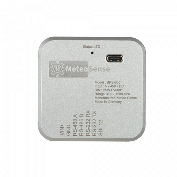 MeteoSense - Barometric Pressure Sensor BPS-500 - für Hutschienenmontage
